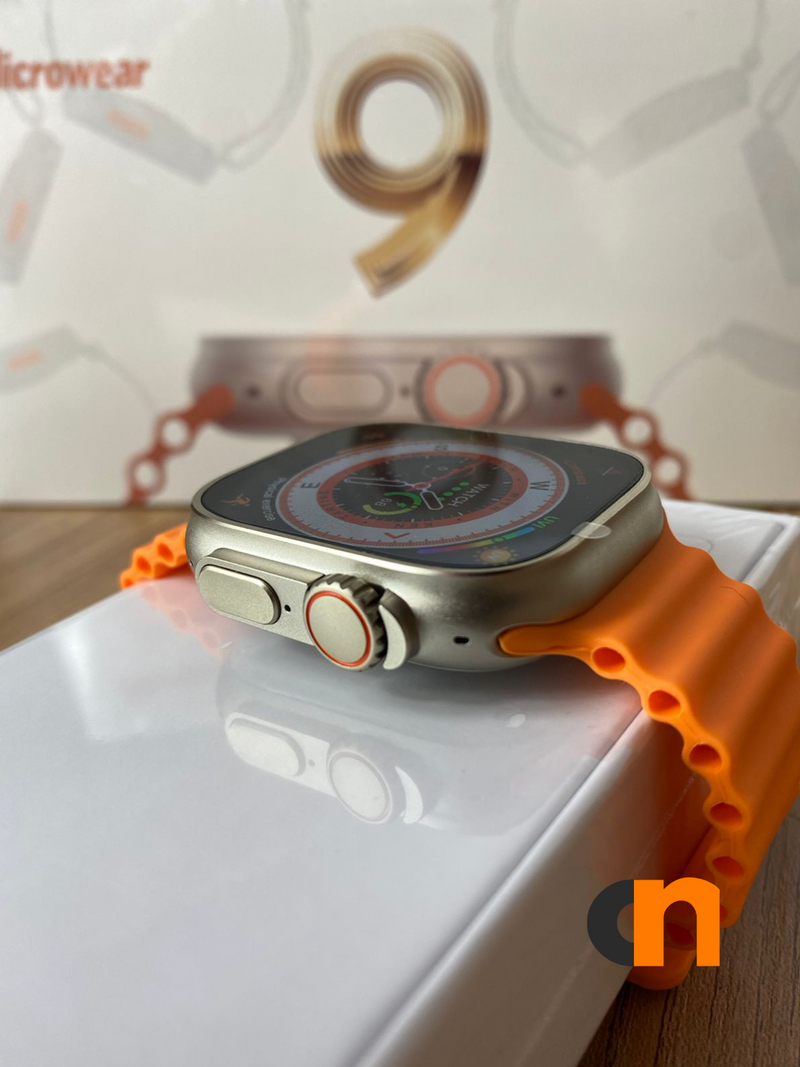 Smart Watch Serie S9 ULTRA c/ NFC e GPS