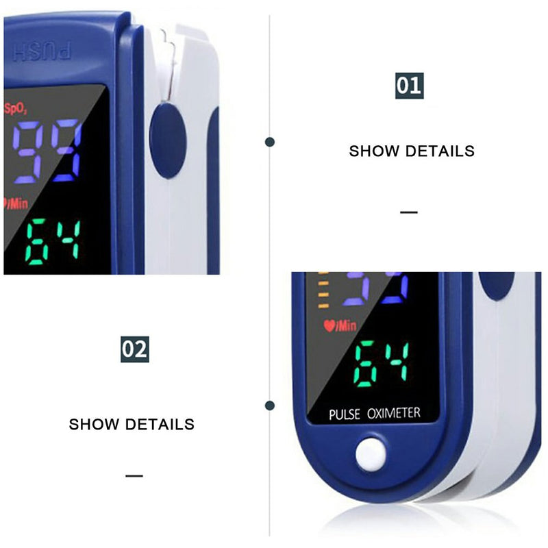 PulseMonitor™ 2000 - Medidor de pulso, oxigenação, saturação.